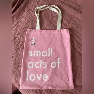 Pink Tote Bag from beauty & Plant